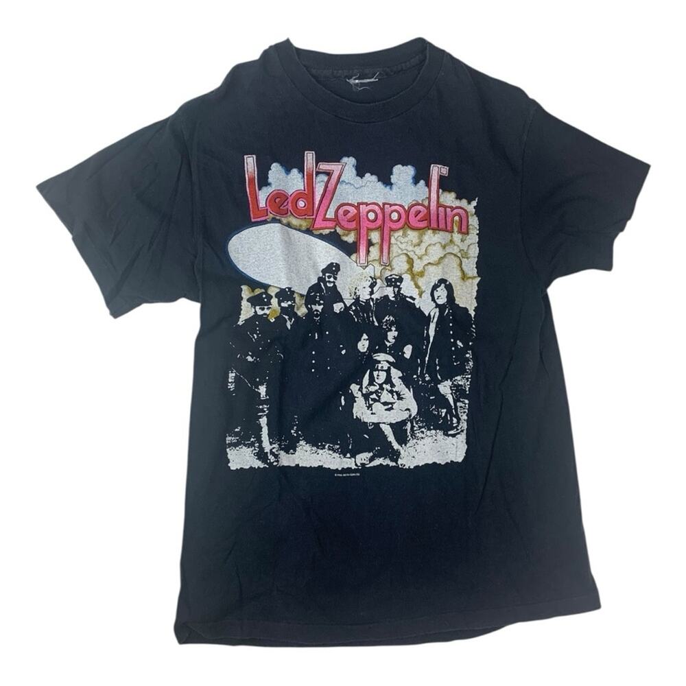 Led Zeppelin size mens small women's medium 1983 myth gem Band Graphic Tee vinta